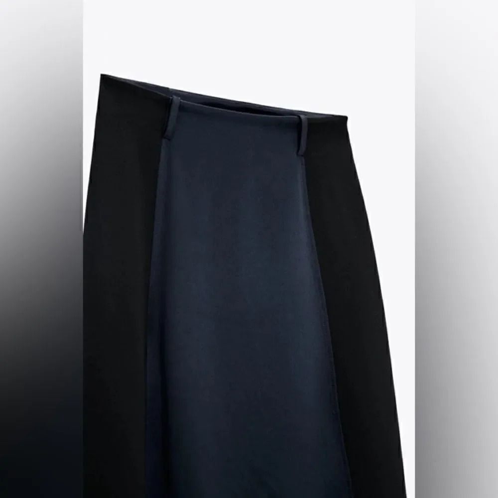 ZARA CONTRAST SKIRT - Picture 7 of 8